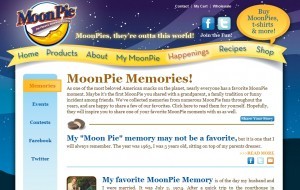 moonpie memories blog as an example